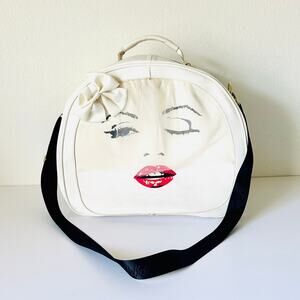 Betsey Johnson Marilyn Monroe You May Now Kiss the Bride Weekender Travel Bag